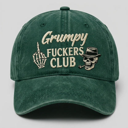 Grumpy F*ckers Club Embroidered Cap