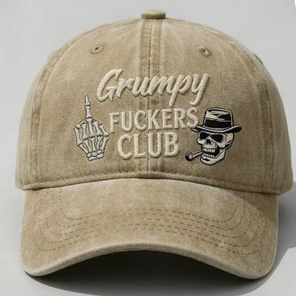 Grumpy F*ckers Club Embroidered Cap