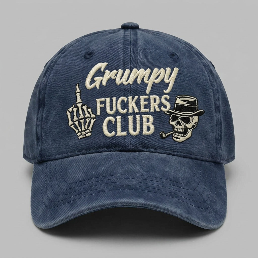 Grumpy F*ckers Club Embroidered Cap