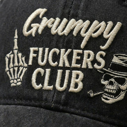 Grumpy F*ckers Club Embroidered Cap