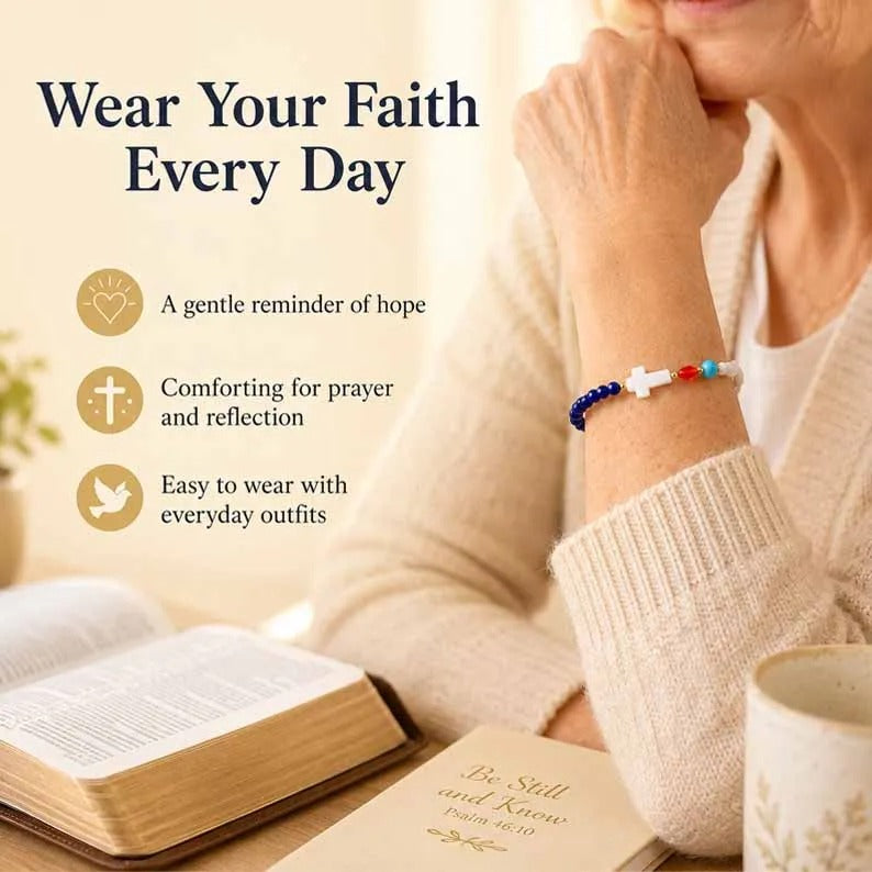Handmade Story of Jesus Bracelet - Faith Symbols