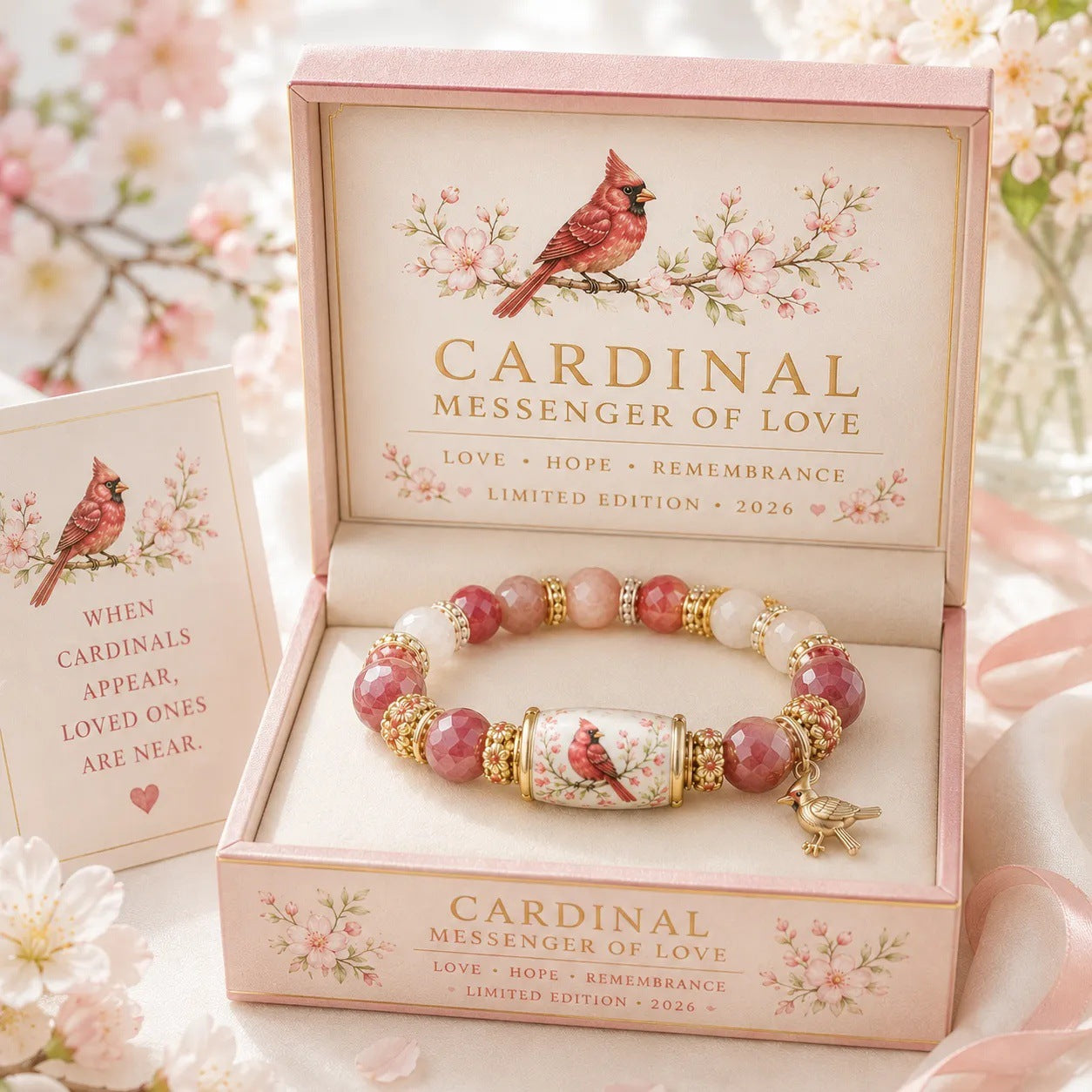 Handcrafted Hummingbird Healing Bracelet — A Gift of Love, Peace & Hope