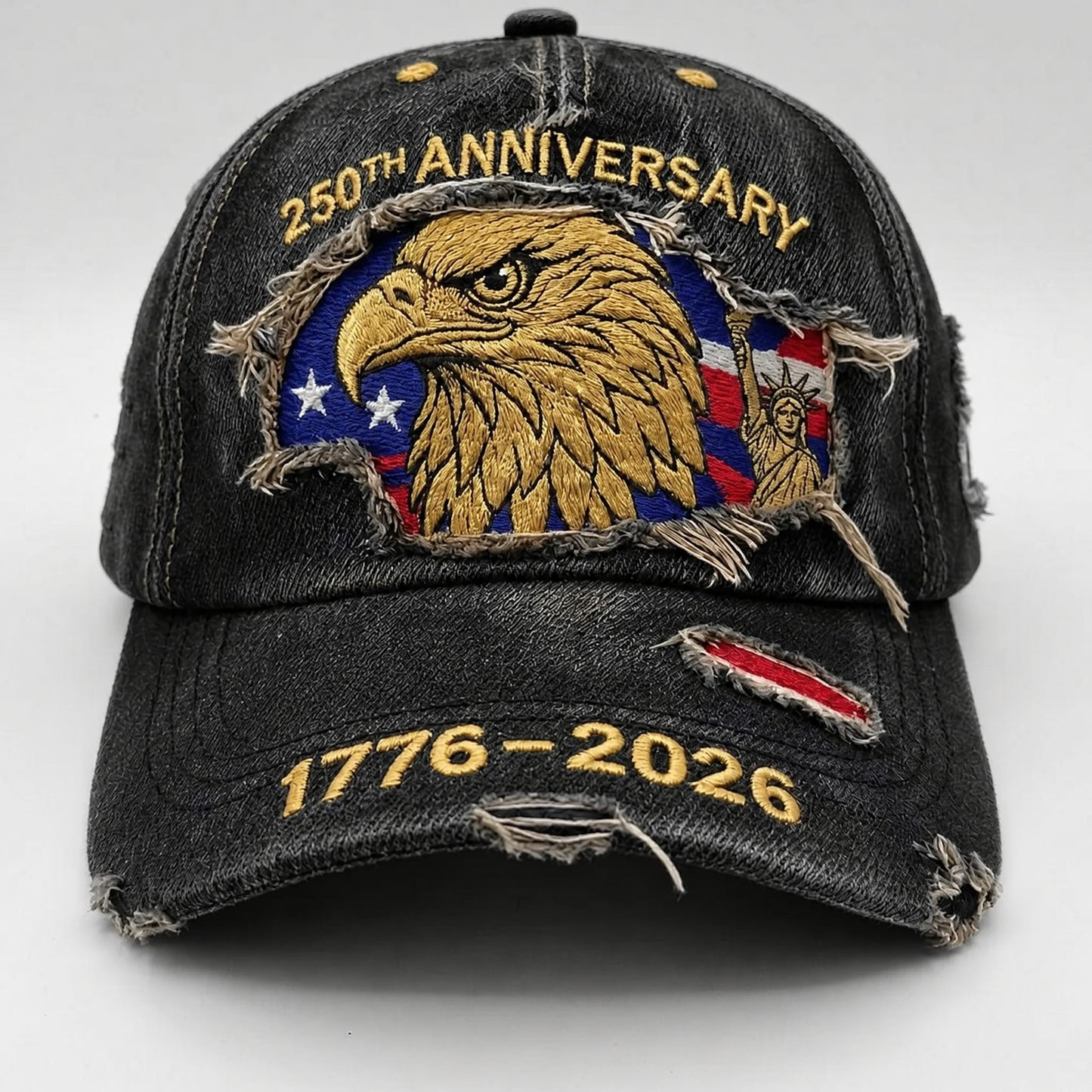 America 250th Anniversary Embroidered Cap
