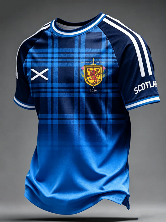 Men's UK Football Lover Scotland short sleeve t-shirt