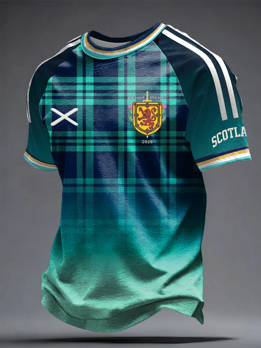 Men's UK Football Lover Scotland short sleeve t-shirt