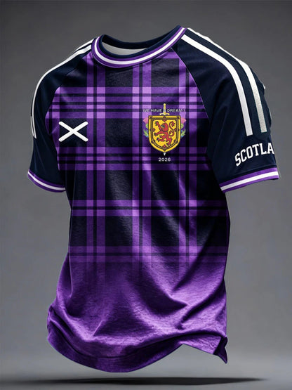 Men's UK Football Lover Scotland short sleeve t-shirt