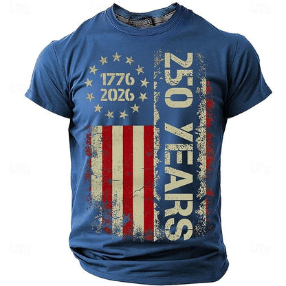 Men's America 250th Anniversary Short Sleeve T-Shirt