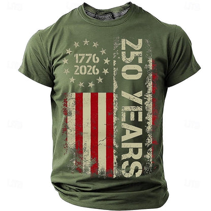 Men's America 250th Anniversary Short Sleeve T-Shirt