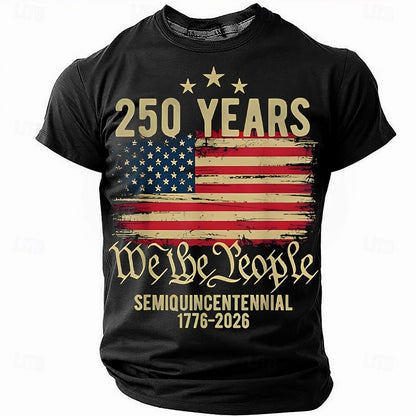 Men's America 250th Anniversary Short Sleeve T-Shirt