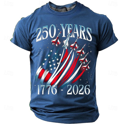 Men's America 250th Anniversary Short Sleeve T-Shirt