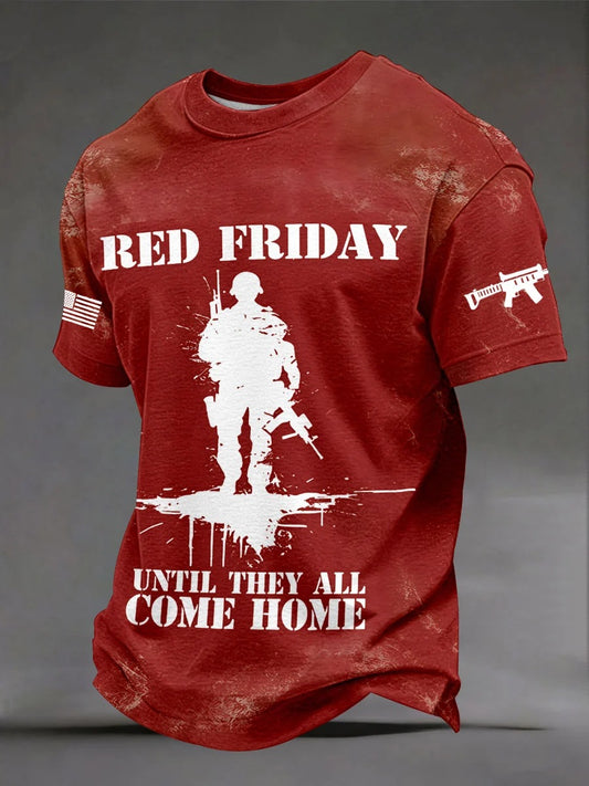 Men's RED Friday Casual T-Shirt