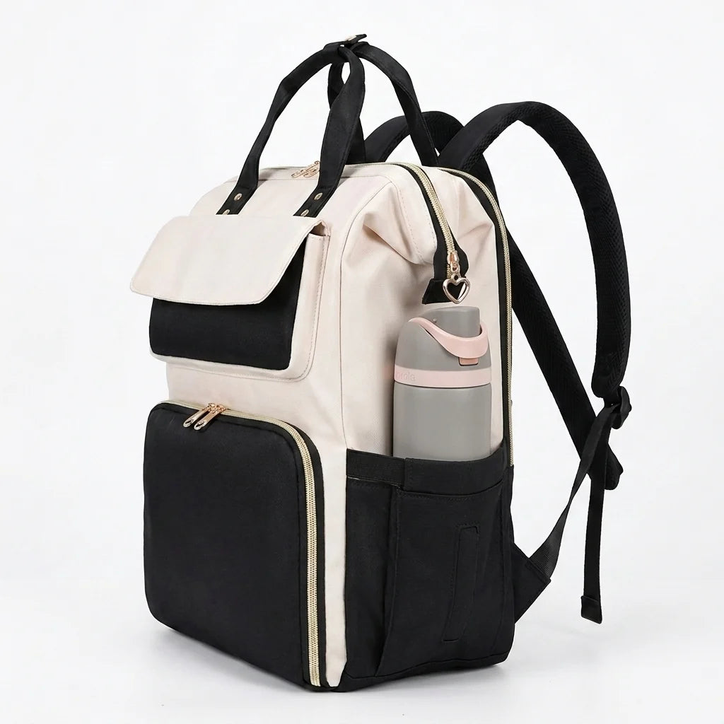 Modern Lunch Backpack with Removable Lunch Bag