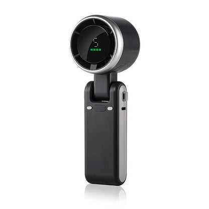 Portable Handheld Turbo Fan – 5-Speed Rechargeable Mini Cooling Fan