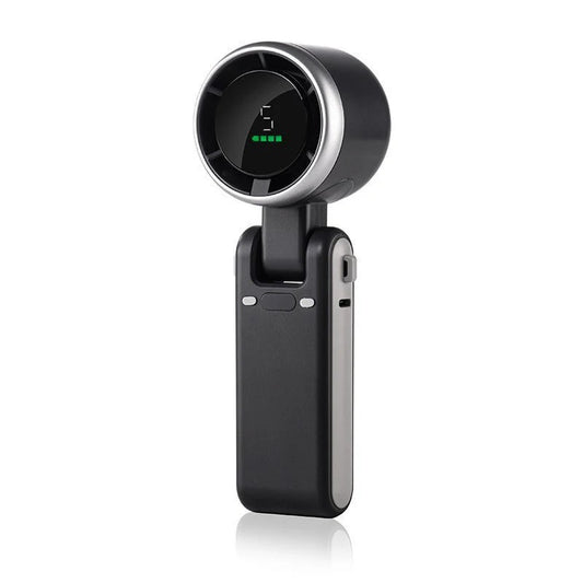 Portable Handheld Turbo Fan – 5-Speed Rechargeable Mini Cooling Fan