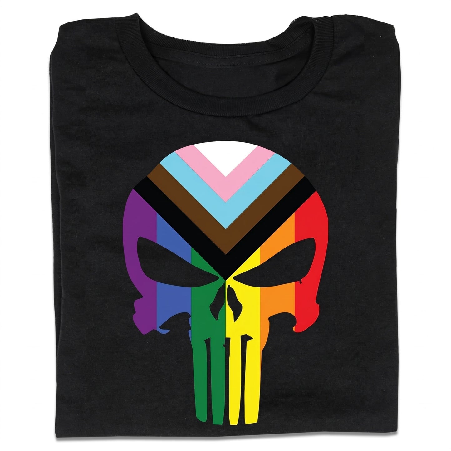 Bold Pride Skull Graphic T-Shirt