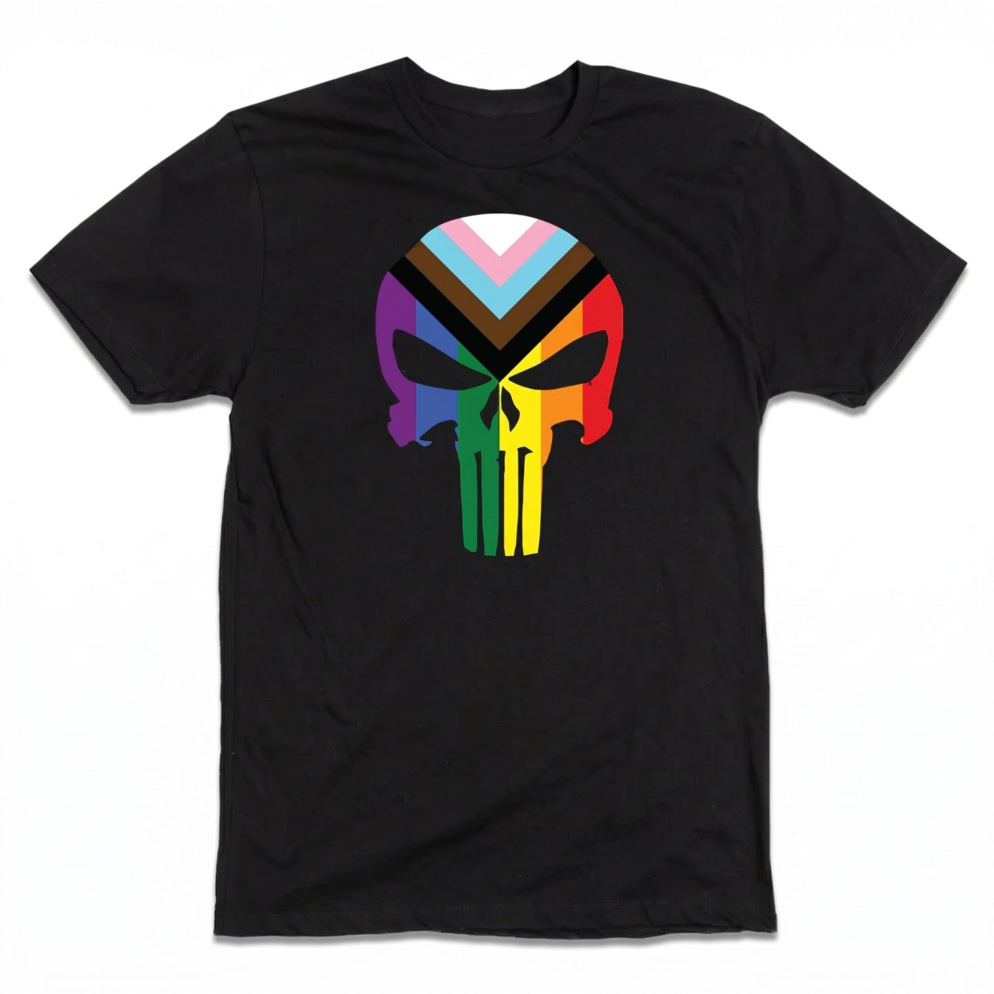 Bold Pride Skull Graphic T-Shirt