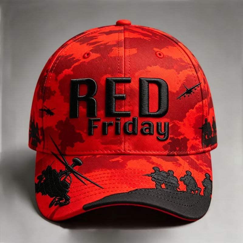 R.E.D. Friday Embroidered Veteran Cap