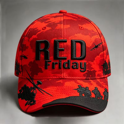 R.E.D. Friday Embroidered Veteran Cap