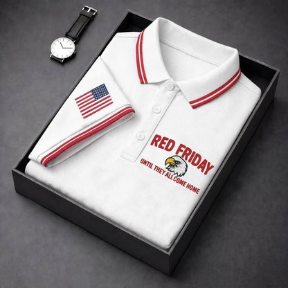 Red Friday American Eagle 250th Anniversary Polo Shirt