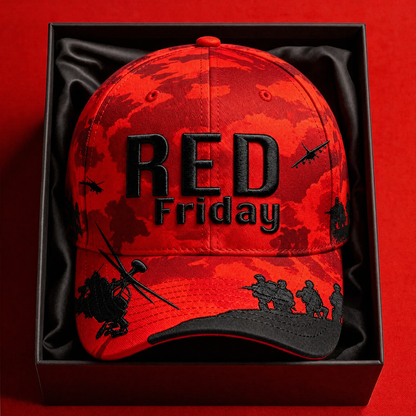 R.E.D. Friday Embroidered Veteran Cap