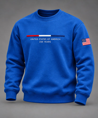 Men’s USA 250th Anniversary Crewneck Sweatshirt