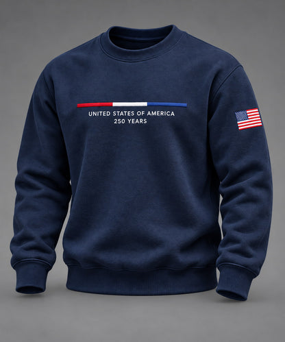 Men’s USA 250th Anniversary Crewneck Sweatshirt