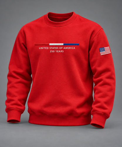 Men’s USA 250th Anniversary Crewneck Sweatshirt