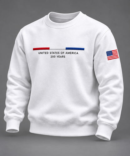 Men’s USA 250th Anniversary Crewneck Sweatshirt