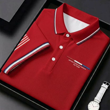 USA 250th Anniversary Commemorative Polo Shirt – 1776–2026 Patriotic Edition