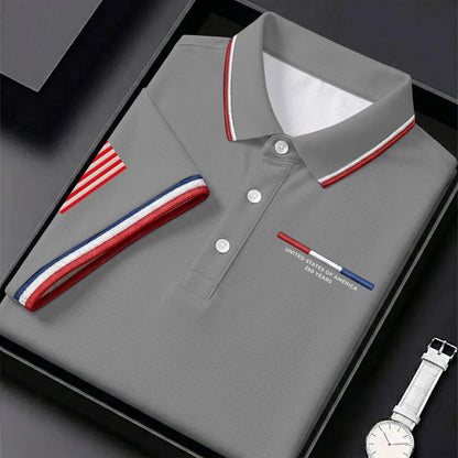 USA 250th Anniversary Commemorative Polo Shirt – 1776–2026 Patriotic Edition