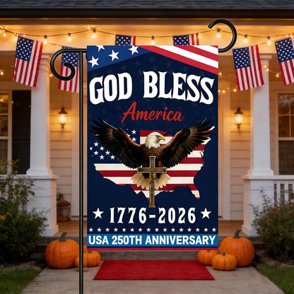 USA 250th Anniversary Faith & Freedom Garden Flag