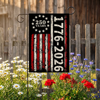 USA 250th Anniversary Garden Flag