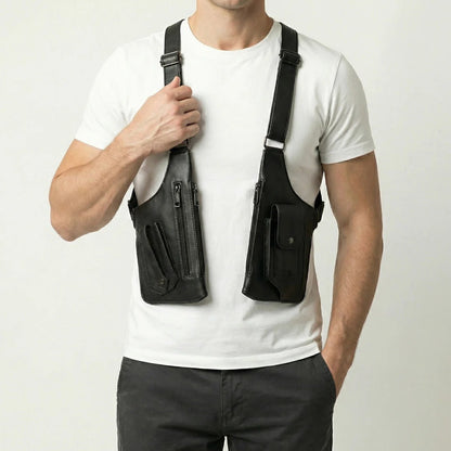 Vaultor™ Classic Shoulder Satchel — Carry More. Show Less. Stay Safe.