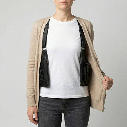 Vaultor™ Classic Shoulder Satchel — Carry More. Show Less. Stay Safe.