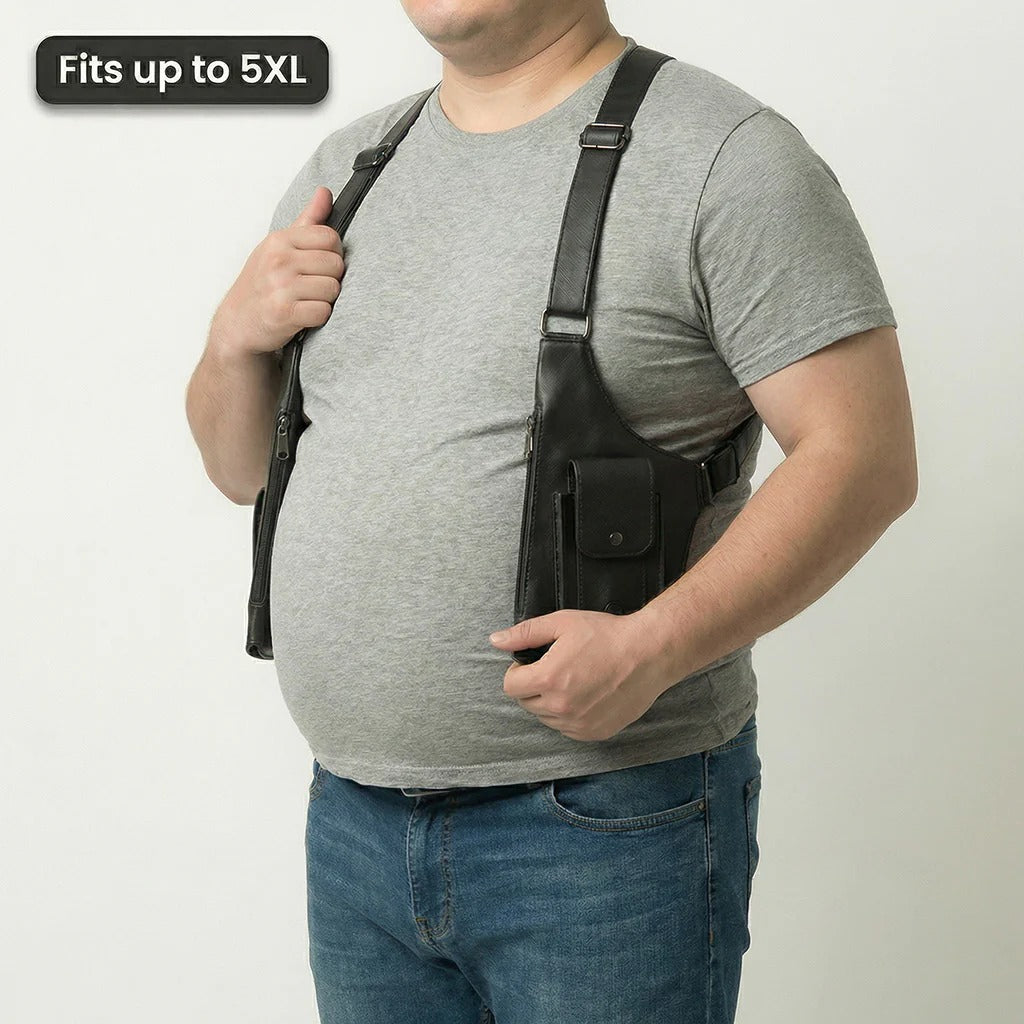 Vaultor™ Classic Shoulder Satchel — Carry More. Show Less. Stay Safe.