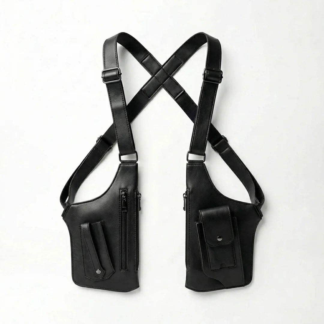 Vaultor™ Classic Shoulder Satchel — Carry More. Show Less. Stay Safe.