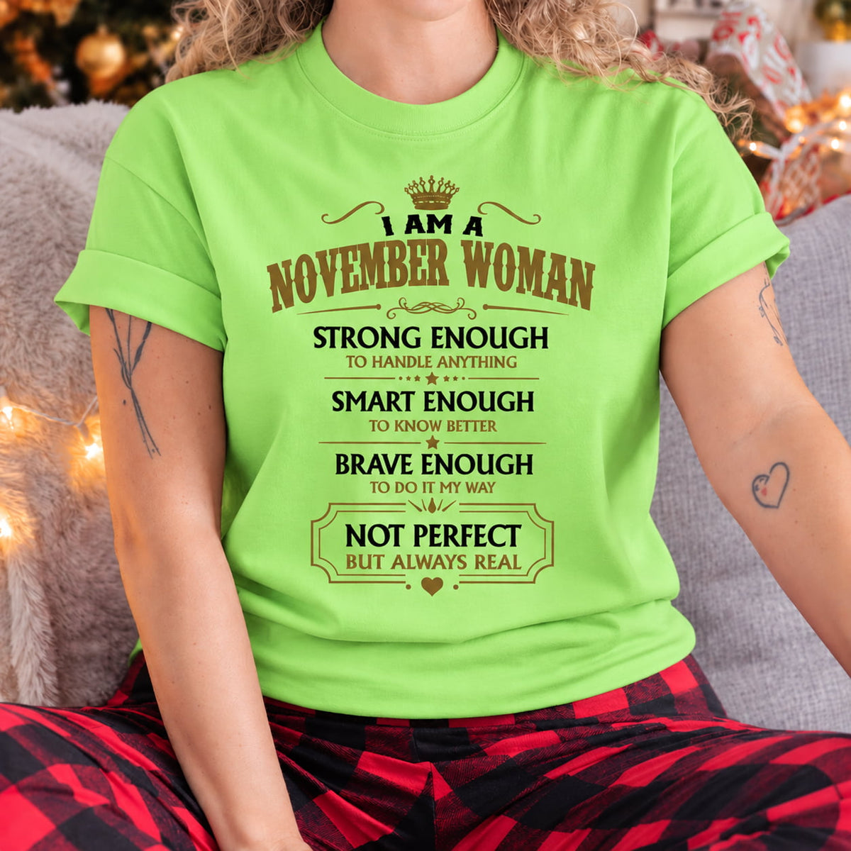 Women's Crown Graphic T-Shirt – Bold, Strong & Real
