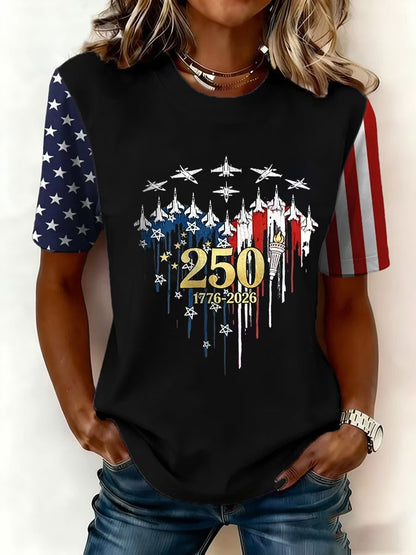 1776-2026 Women's American 250th Anniversary T-Shirt