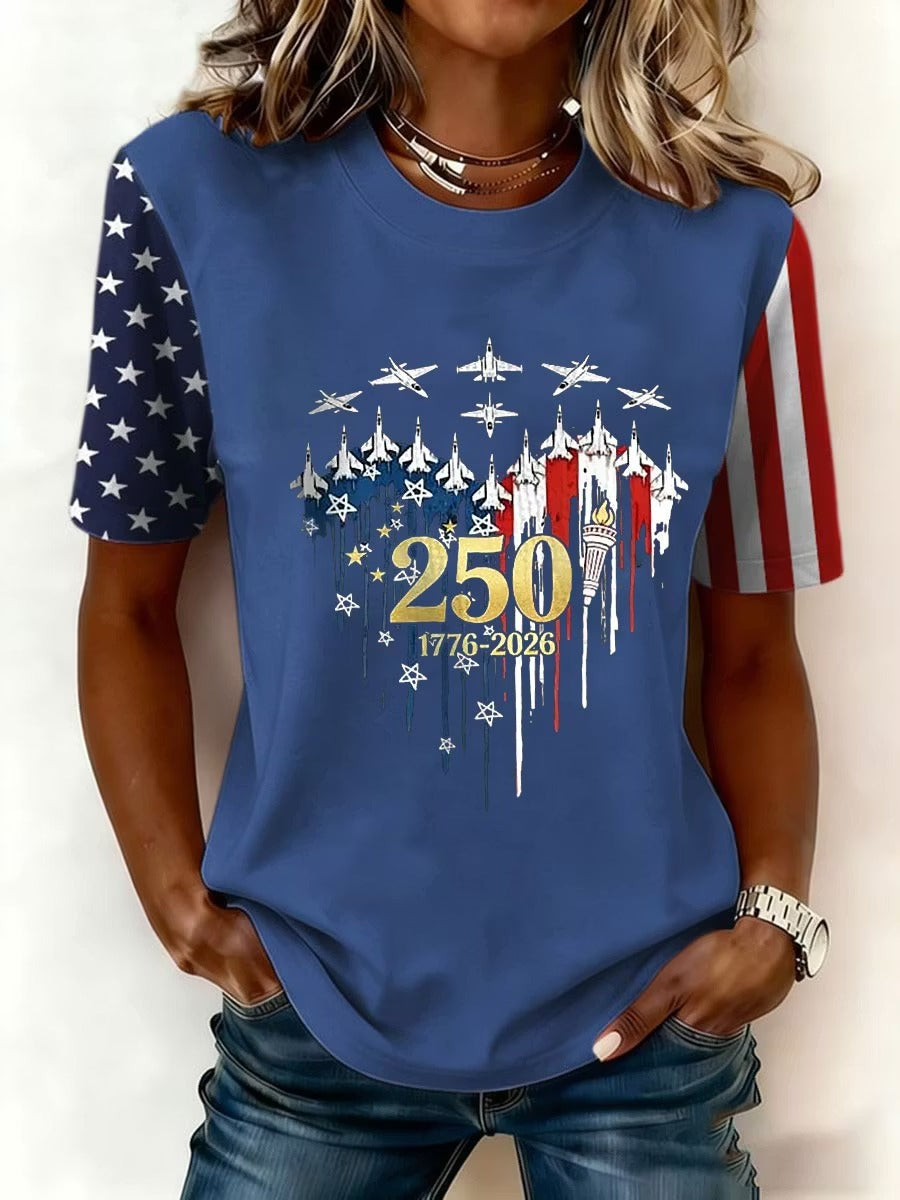 1776-2026 Women's American 250th Anniversary T-Shirt