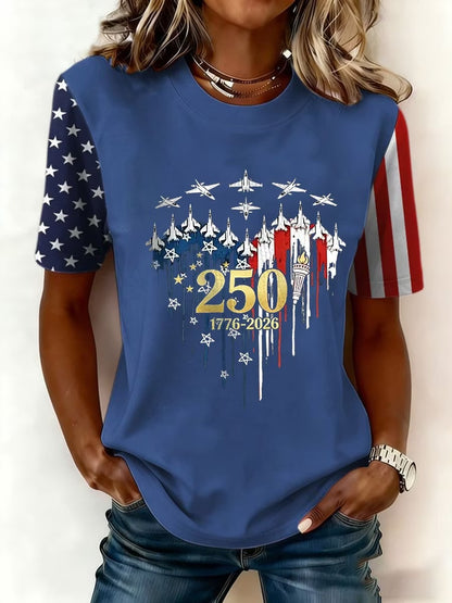 1776-2026 Women's American 250th Anniversary T-Shirt
