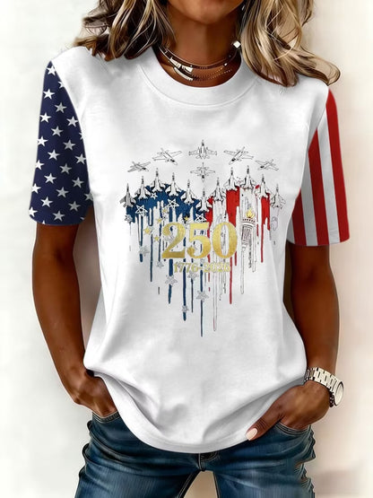 1776-2026 Women's American 250th Anniversary T-Shirt