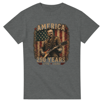 Teddy Roosevelt America 250 t-shirt navy blue