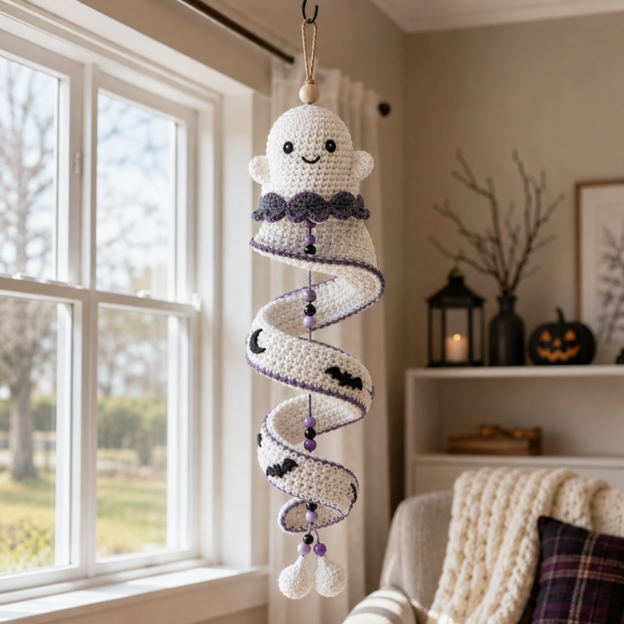 Crochet Christmas Spiral Ornament DIY Kit — Beginner Set