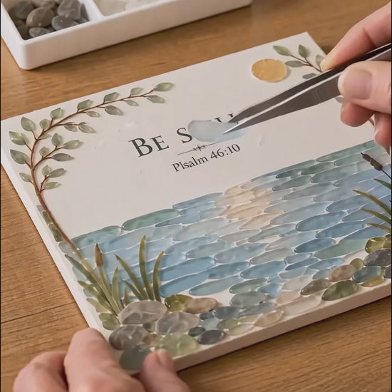 Psalms Sea Glass Art Kit