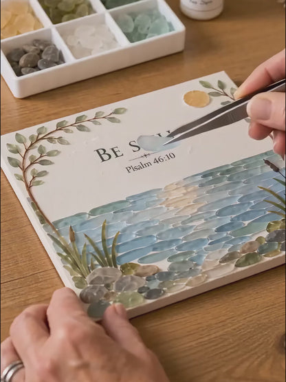 Psalms Sea Glass Art Kit