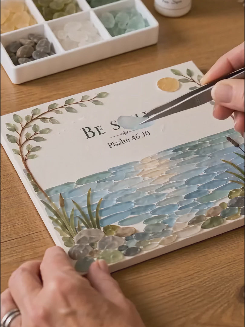 Psalms Sea Glass Art Kit