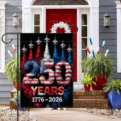 USA 250th Anniversary Garden Flag