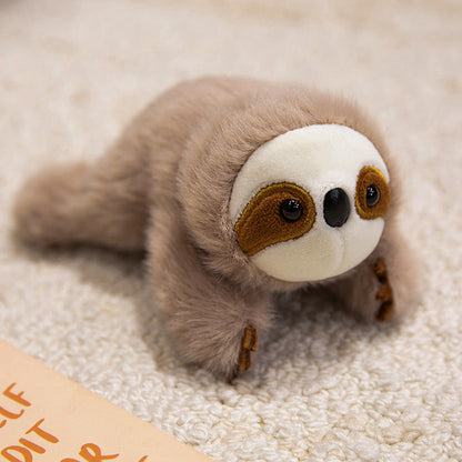 Sloth plush fridge magnet doll soft