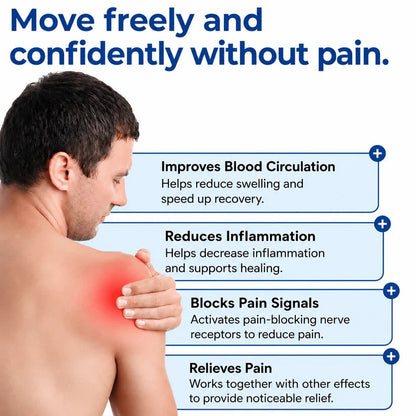 How shoulder kinesiology tape relieves pain and improves circulation